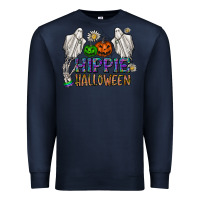 Navy hippie halloween Premium Sweatshirt - CowhideDigitalArt