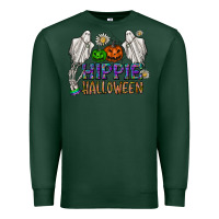 Sports Green hippie halloween Premium Sweatshirt - CowhideDigitalArt
