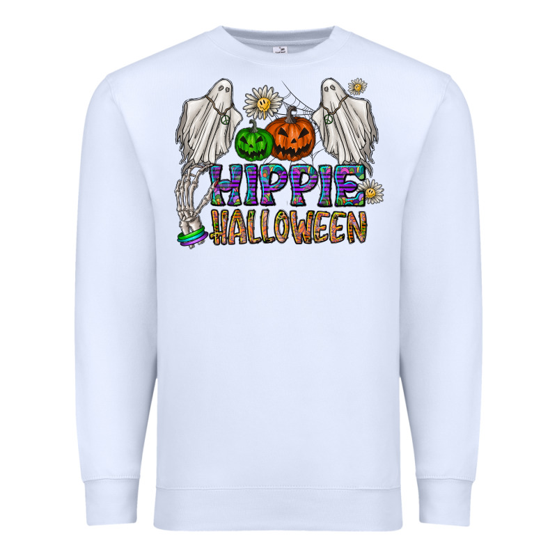 Hippie Halloween Premium Sweatshirt by CowhideDigitalArt | Teevron