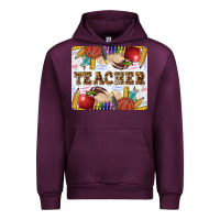 Mauve Wine Teacher Urban Hoodie - LillyAllenDesigns