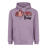 Lavender santa baby Heavyweight Hoodie - RanaPortraitStore