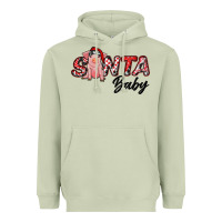 Matcha santa baby Heavyweight Hoodie - RanaPortraitStore