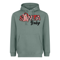 Sage santa baby Heavyweight Hoodie - RanaPortraitStore