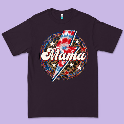 Western Mama Patriotic Premium Tee Designed By Lillyallendesigns