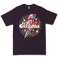 Plum Western Mama Patriotic Premium Tee - LillyAllenDesigns