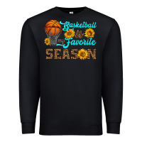 Black basketball is my favorite season Premium Sweatshirt - HRA Design Shop