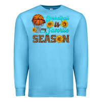 Ocean Blue basketball is my favorite season Premium Sweatshirt - HRA Design Shop