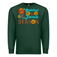 Sports Green basketball is my favorite season Premium Sweatshirt - HRA Design Shop