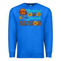 True Royal basketball is my favorite season Premium Sweatshirt - HRA Design Shop
