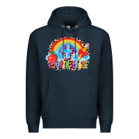 Navy back to school 4 3200x2400 Premium Hoodie - AdoDesignShop