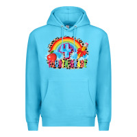 Ocean Blue back to school 4 3200x2400 Premium Hoodie - AdoDesignShop