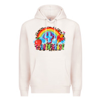 Pale Pink back to school 4 3200x2400 Premium Hoodie - AdoDesignShop
