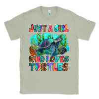 Matcha just a girl who loves turtles Classic Tee - RanaPortraitStore