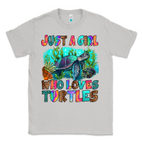 Moon Dust just a girl who loves turtles Classic Tee - RanaPortraitStore