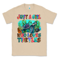 Mushroom just a girl who loves turtles Classic Tee - RanaPortraitStore