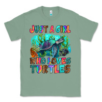 Sage just a girl who loves turtles Classic Tee - RanaPortraitStore