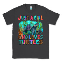 Smoke just a girl who loves turtles Classic Tee - RanaPortraitStore