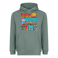 Rise And Shine Coffee Time Heavyweight Hoodie | Teevron