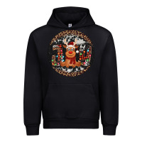 Black joy reindeer christmas ornament Urban Hoodie - Jasminsmagicworld