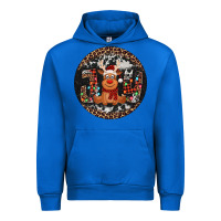 Cobalt joy reindeer christmas ornament Urban Hoodie - Jasminsmagicworld