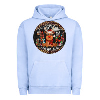 Pigment Grape Ice joy reindeer christmas ornament Urban Hoodie - Jasminsmagicworld