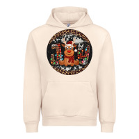 Joy Reindeer Christmas Ornament Urban Hoodie | Teevron