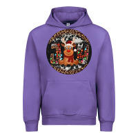 Tulip joy reindeer christmas ornament Urban Hoodie - Jasminsmagicworld