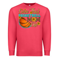 Cardinal livin' that basketball mom life Premium Sweatshirt - HRA Design Shop