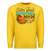 Lemon livin' that basketball mom life Premium Sweatshirt - HRA Design Shop