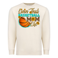 Sandshell livin' that basketball mom life Premium Sweatshirt - HRA Design Shop