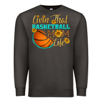 Smoke livin' that basketball mom life Premium Sweatshirt - HRA Design Shop