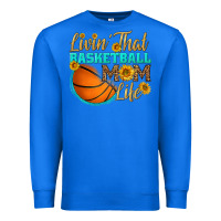 True Royal livin' that basketball mom life Premium Sweatshirt - HRA Design Shop