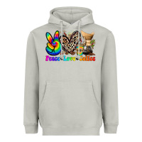 Moon Dust peace love  coffee Heavyweight Hoodie - Zillion Design Studio