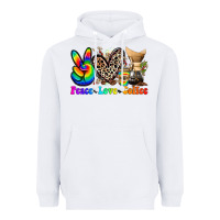 Peace Love  Coffee Heavyweight Hoodie | Teevron