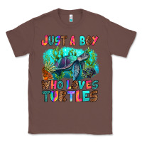 Chestnut just a boy who loves turtles Classic Tee - RanaPortraitStore