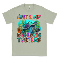 Matcha just a boy who loves turtles Classic Tee - RanaPortraitStore