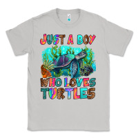 Moon Dust just a boy who loves turtles Classic Tee - RanaPortraitStore