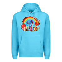 Ocean Blue back to school 5 3200x2400 Premium Hoodie - AdoDesignShop