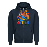 Navy Autism accept love understand afro girl sneakers Zipper Hoodie - RanaPortraitStore