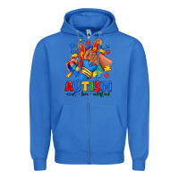 True Royal Autism accept love understand afro girl sneakers Zipper Hoodie - RanaPortraitStore