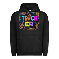 Pigment Black Teacher Flash Urban Hoodie - LillyAllenDesigns