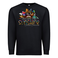 Black you are my sunshine autism awareness Premium Sweatshirt - SublimationCraftShop