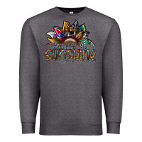 Charcoal Heather you are my sunshine autism awareness Premium Sweatshirt - SublimationCraftShop