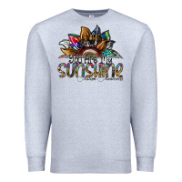 Heather Grey you are my sunshine autism awareness Premium Sweatshirt - SublimationCraftShop