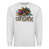 Oatmeal Heather you are my sunshine autism awareness Premium Sweatshirt - SublimationCraftShop
