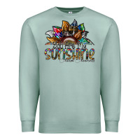 Seafoam you are my sunshine autism awareness Premium Sweatshirt - SublimationCraftShop