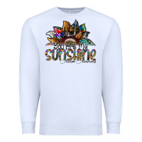 White you are my sunshine autism awareness Premium Sweatshirt - SublimationCraftShop