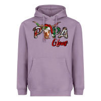 Lavender papa claus Heavyweight Hoodie - RanaPortraitStore