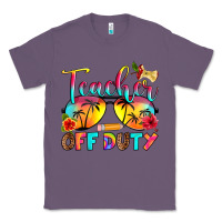 Lavender teacher off duty Classic Tee - RanaPortraitStore