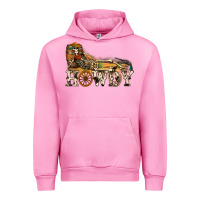 Fuchsia Pink howdy killer Urban Hoodie - NancyCooperArtShop